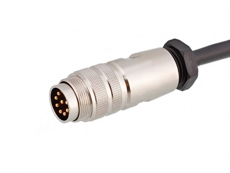 AISG CONNECTOR C091 PLUG 5G BASE STATION WATERPROOF CABLE M16 STANDARD