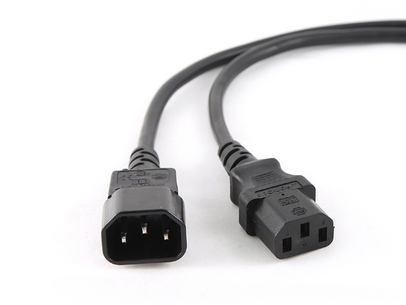 IEC C14 PLUG POWER CABLE POWER CORD CONNECTOR VDE CABLE