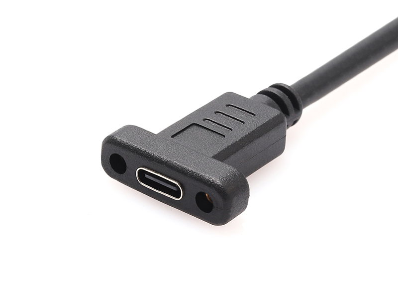 TYPE-C SOCKET PANEL CABLE SCREW FIELD ASSEMBLY