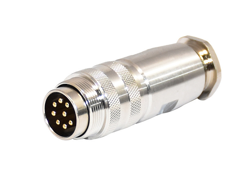 METAL SHIELD M16 CONNECTOR PLUG AISG 5G BASE STATION WATERPROOF CONNECTOR M16 MALE 8PIN