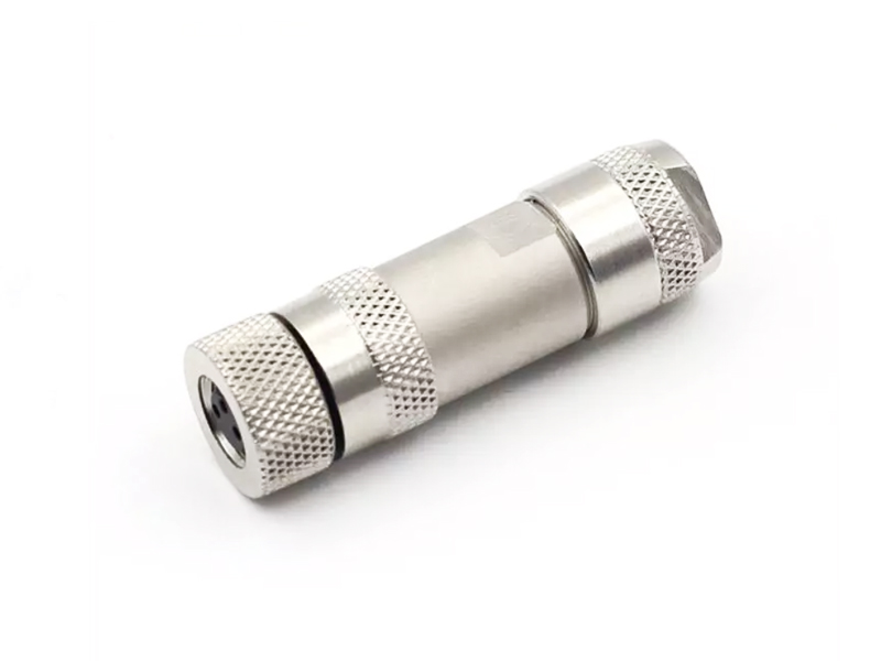 METAL M8 SENSOR CONNECTOR FIELD INSTALLATION 4PIN SOCKET