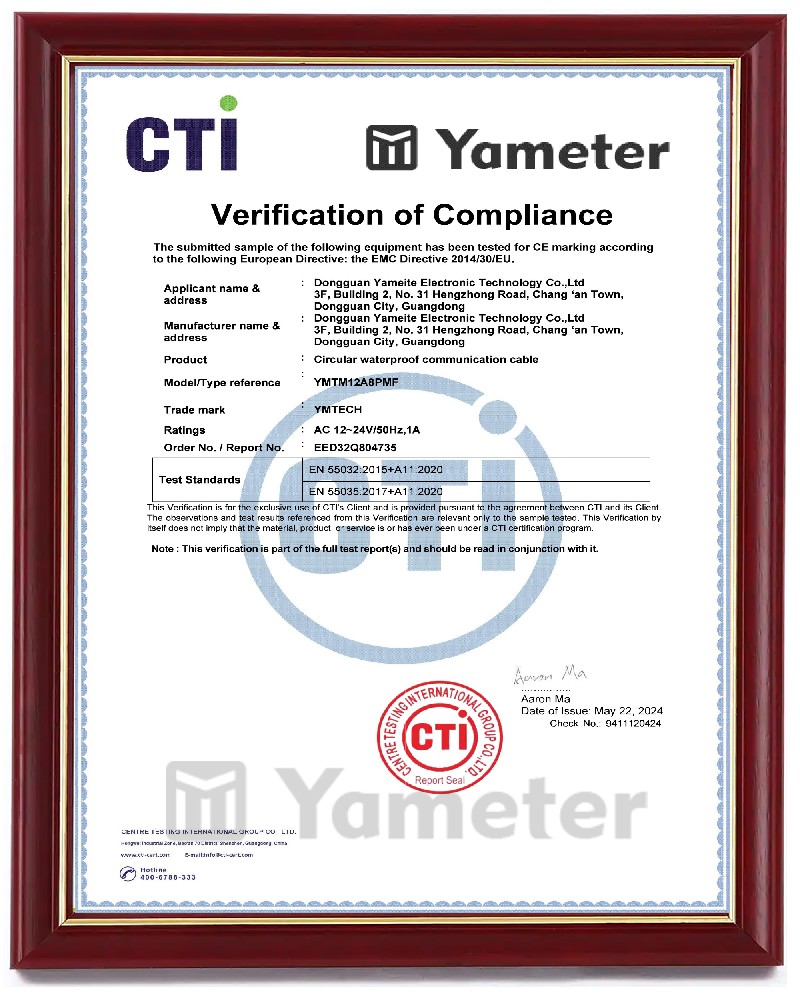 EU CE Certification